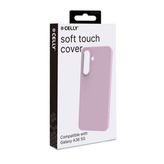 CROMO - Cover in morbido TPU con finitura soft touch colore rosa compatibile con Samsung Galaxy A36 5G/ Galaxy A36 5G Enterprise Edition