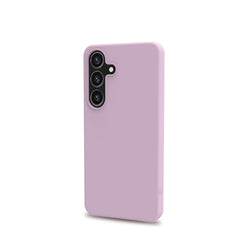 CROMO - Cover in morbido TPU con finitura soft touch colore rosa compatibile con Samsung Galaxy S25 5G/ Galaxy S25 5G Enterprise Edition