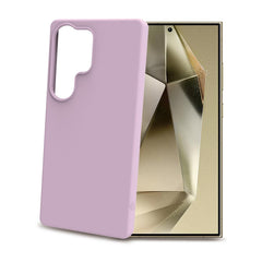 CROMO - Cover in morbido TPU con finitura soft touch colore rosa compatibile con Samsung Galaxy S25 Ultra 5G/ Galaxy S25 Ultra 5G Enterprise Edition