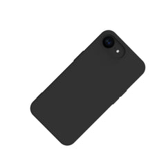 CROMO - Cover in morbido TPU con finitura soft touch colore nero compatibile con Apple iPhone 16e/ iPhone 17e