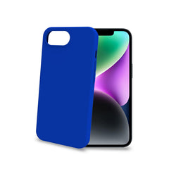 CROMO - Cover in morbido TPU con finitura soft touch colore blu compatibile con Apple iPhone 16e/ iPhone 17e
