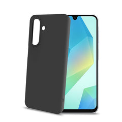 CROMO - Cover in morbido TPU con finitura soft touch colore nero compatibile con Samsung Galaxy A17 5G/ A17 5G Enterprise Edition/ A17 4G
