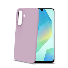 CROMO - Cover in morbido TPU con finitura soft touch colore rosa compatibile con Galaxy A17 5G/ A17 5G Enterprise Edition/ A17 4G