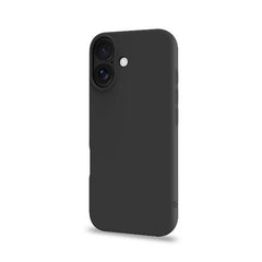 CROMO - Cover in morbido TPU con finitura soft touch colore nero compatibile con Apple iPhone 17 [IPHONE 17 CASES]