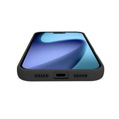 CROMO - Cover in morbido TPU con finitura soft touch colore nero compatibile con Apple iPhone 17 Pro [IPHONE 17 CASES]