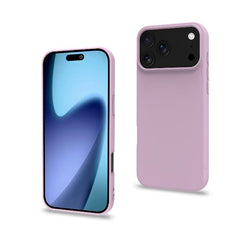 CROMO - Cover in morbido TPU con finitura soft touch colore rosa compatibile con Apple iPhone 17 Pro Max [IPHONE 17 CASES]