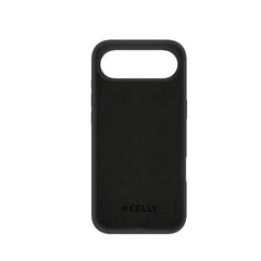 CROMO - Cover in morbido TPU con finitura soft touch colore nero compatibile con Apple iPhone Air [IPHONE 17 CASES]