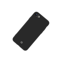CROMO - Cover in morbido TPU con finitura soft touch colore nero compatibile con Apple iPhone SE 2022/ iPhone SE 2020/ iPhone 8/ iPhone 7
