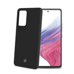 CROMO - Cover in morbido TPU con finitura soft touch colore nero compatibile con Samsung Galaxy A53 5G/ Galaxy A53 5G Enterprise Edition