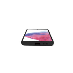 CROMO - Cover in morbido TPU con finitura soft touch colore nero compatibile con Samsung Galaxy A53 5G/ Galaxy A53 5G Enterprise Edition