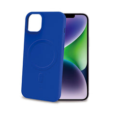 CROMOMAG - Cover in TPU morbido compatibile con la tecnologia Magsafe, colore blu compatibile con Apple iPhone 15 Plus [IPHONE 15 CASES]