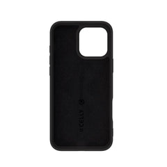 CROMOMAG - Cover in TPU morbido compatibile con la tecnologia Magsafe, colore nero compatibile con Apple iPhone 16 Pro Max [IPHONE 16 CASES]