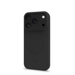 CROMOMAG - Cover in TPU morbido compatibile con la tecnologia Magsafe, colore nero compatibile con Apple iPhone 17 PRO MAX [IPHONE 17 CASES]