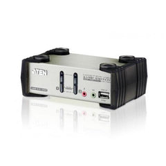 KVMP™ VGA/audio PS/2-USB a 2 porte con OSD