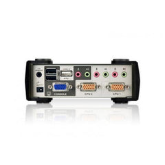 KVMP™ VGA/audio PS/2-USB a 2 porte con OSD
