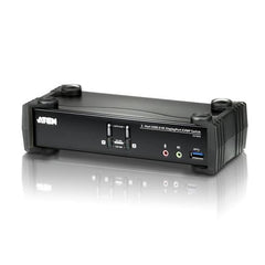 KVMP™ 4K DisplayPort USB 3.0 a 2 porte (cavi inclusi)