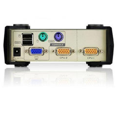 KVM PS/2-USB VGA 2-porte