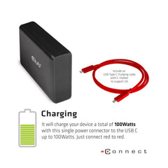 USB Type C 3.2 Gen1 Triple Display Dynamic PD Charging Dock