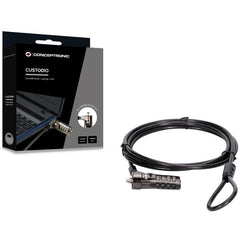 LUCCHETTO PER NOTEBOOK A COMBINAZIONE, slot di blocco standard, 1,8 m