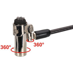 LUCCHETTO PER NOTEBOOK CON CHIAVE, slot per lucchetto nano, 1,8 m