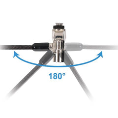 LUCCHETTO PER NOTEBOOK CON CHIAVE, slot per lucchetto nano, 1,8 m