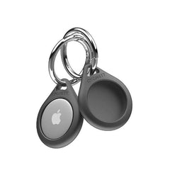 Set 2 pz portachiavi AirTag - Nero