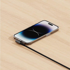 Cavo Corazzato ad angolo retto da Lightning a Usb-A 2.0 1m nero
