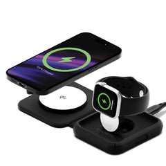 Base di ricarica 2 in 1 ChargeBase Qi2 per iPhone e AirPods