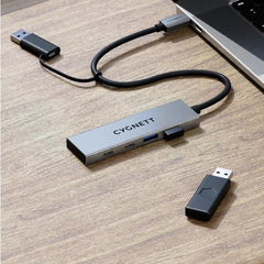 Unite 4in1 USB-C to USB-A Hub