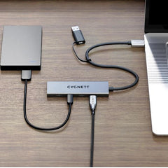 Unite 4in1 USB-C to USB-C Hub