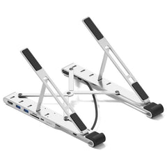 Hub 7 in 1 con supporto pieghevole per laptop PD 100W