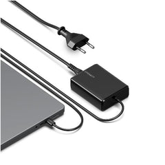 PowerMaxx 100W GaN USB-C Laptop Charger - Black - EU