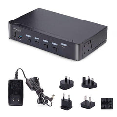 KVM Switch DisplayPort a 4 porte
