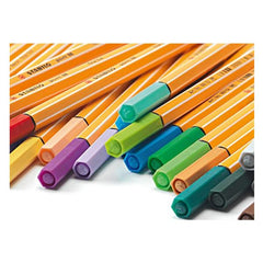 STABILO - Astuccio 5 Point 88 fluo