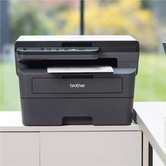 Stampante Multifunzione Laser monocromatica Brother DCPL2627DWXL Bundle con 2 toner e 3 anni di garanzia