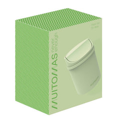 MUITOMAS - Cestino da scrivania verde salvia