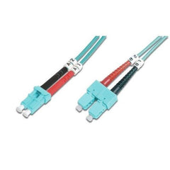 FO PCORD LC TO SC DUPLEX OM4 2M