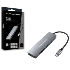 DOCKING STATION 6-IN-1 USB 3.2 GEN 1 -- HDTV, 100W USB PD, USB 3.0, USB 2.0, SD, TF/MicroSD