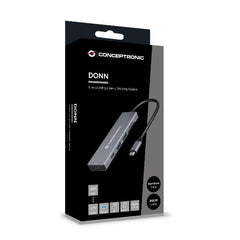 DOCKING STATION 6-IN-1 USB 3.2 Gen 1 - 2x USB 3.0, 100W USB PD, 4K 60Hz HDMI, SD, TF/MicroSD
