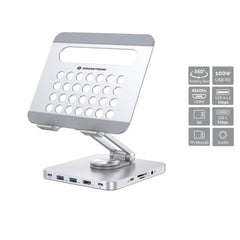 SUPPORTO PER TABLET con Docking Station 8-in-1