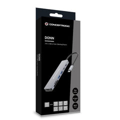 DOCKING STATION 7-IN-1 USB 3.2 GEN.1 - 4K60Hz HDMI, USB-A 5Gbps x 2, USB-C 5Gbps, SD, TF/MicroSD, 100W USB PD