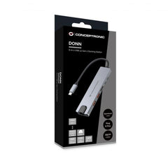 DOCKING STATION 6-in-1 USB 3.2 Gen 2, HDMI 4K60Hz, USB-A 10Gbps x 2, USB-C 10Gbps, GbE LAN, 140W USB PD 3.1