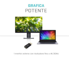 Adattatore da DisplayPort (DP) a HDMI 4K/60Hz