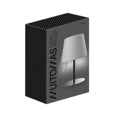 MUITOMAS - Lampada da tavolo nero
