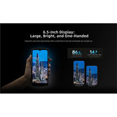 DT66 SMARTPHONE RUGGED IP67, DISPLAY DA 6,5", SCANNER 2D, WIFI 6, BTLE, 5G, NFC INTEGRATO NEL DISPLAY, 4GB/64GB, ANDROID 13