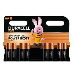 DURACELL PLUS POWERBOOST STILO AA CONF.8
