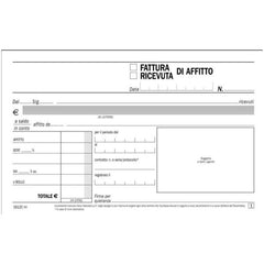 Ricevute - Fatture di affitto