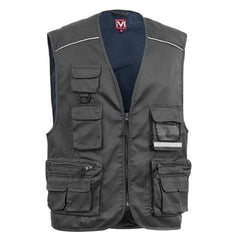 GILET POWER GRIGIO - M