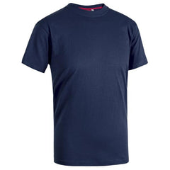 T-SHIRT GIROCOLLO SKY BLU NAVY - M