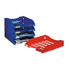 VASCHETTA PORTACORRISPONDENZA FORATA - ROSSO